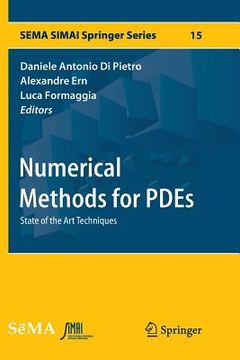 portada Numerical Methods for Pdes: State of the Art Techniques (in English)
