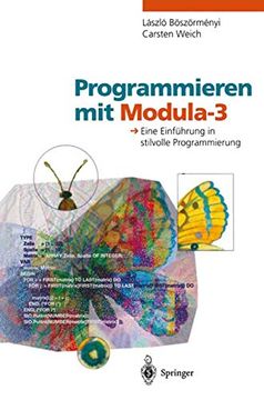 portada Programmieren mit Modula-3: Eine Einführung in Stilvolle Programmierung (en Alemán)