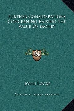 portada further considerations concerning raising the value of money (en Inglés)