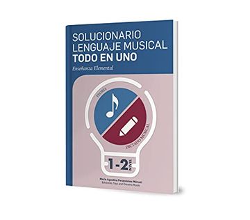 portada Solucionario Lenguaje Musical Todo en uno 1º y 2º Nivel