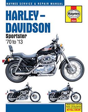 portada Harley-Davidson Sportster Service & Repair Manual (70 - 13) (Haynes Service & Repair Manual) (en Inglés)