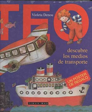 portada Teo Descubre Los Medios De Transporte (in Spanish)