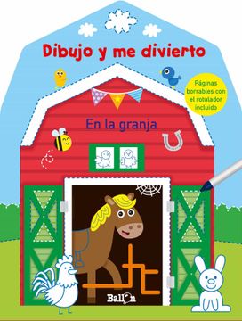 portada Dibujo y me Divierto en la Granja (in Spanish)