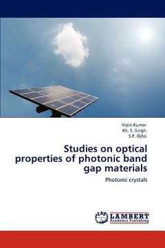portada studies on optical properties of photonic band gap materials (en Inglés)