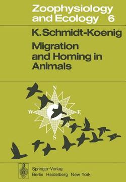 portada migration and homing in animals (en Inglés)
