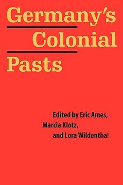 portada germany's colonial pasts (en Inglés)