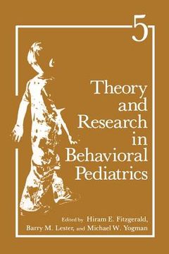 portada Theory and Research in Behavioral Pediatrics: Volume 5 (in English)