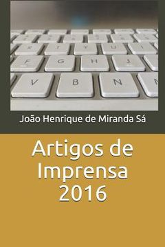 portada Artigos de Imprensa 2016 (en Portugués)