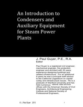 portada An Introduction to Condensers and Auxiliary Equipment for Steam Power Plants