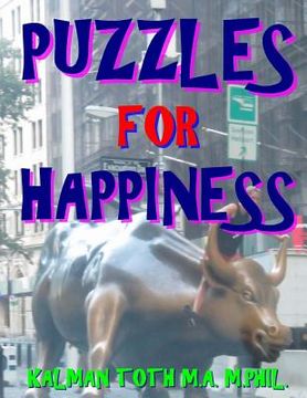 portada Puzzles for Happiness: 133 Large Print Themed Word Search Puzzles