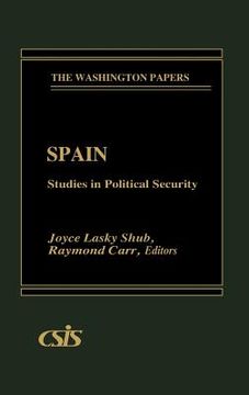 portada spain: studies in political security (in English)