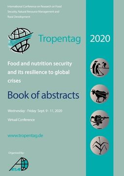 portada Tropentag 2020 - International Research on Food Security, Natural Resource Management and Rural Development. Food and nutrition security and its resil