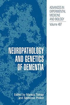 portada Neuropathology and Genetics of Dementia (en Inglés)