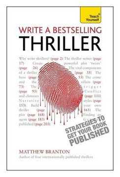 portada write a bestselling thriller: a teach yourself creative writing guide (en Inglés)