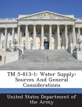 portada TM 5-813-1: Water Supply: Sources and General Considerations (en Inglés)