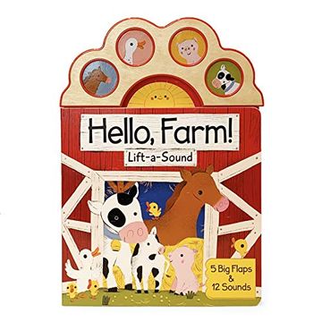 portada Hello Farm! (Lift-A-Sound Board Book) (en Inglés)