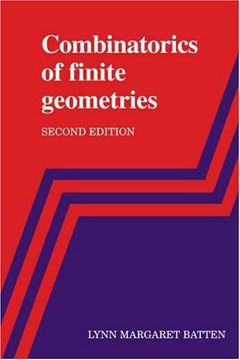 portada Combinatorics of Finite Geometries (en Inglés)