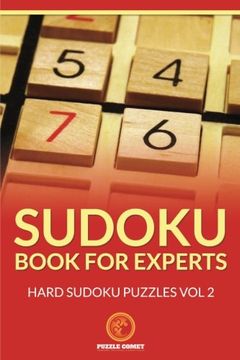 portada Sudoku Book for Experts: Hard Sudoku Puzzles vol 2 (en Inglés)
