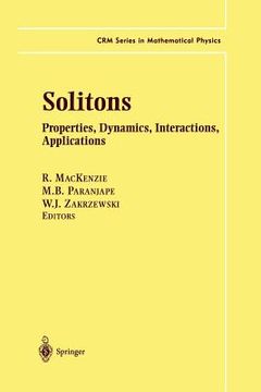 portada Solitons: Properties, Dynamics, Interactions, Applications (en Inglés)