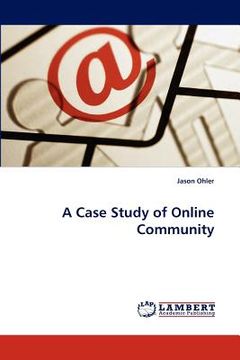 portada a case study of online community (en Inglés)