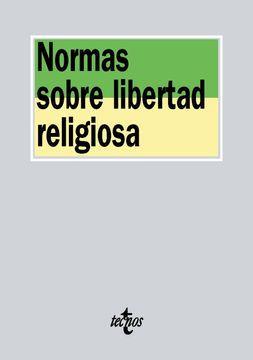 portada Normas Sobre Libertad Religiosa