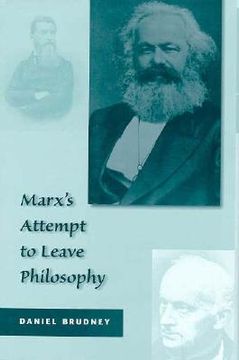 portada marx's attempt to leave philosophy (en Inglés)