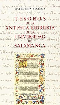 portada Tesoros De La Antigua Libreria De U De Salamanca