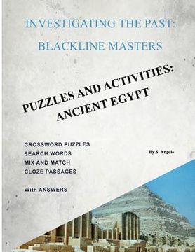 portada Investigating the Past: BlackLine Masters: Puzzles & Activities: Ancient Egypt (en Inglés)