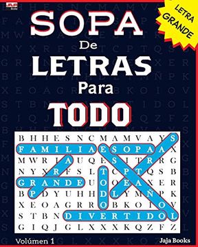 portada Sopa de Letras Para Todo: Volume 1 (Word Search in Spanish)