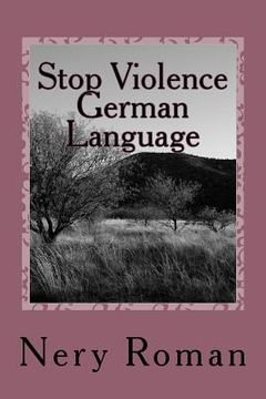 portada Stop Violence German Language (in German)