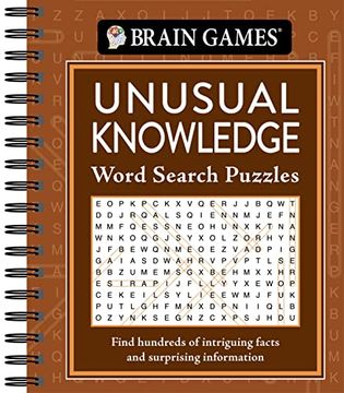 portada Brain Games - Unusual Knowledge Word Search Puzzles (en Inglés)