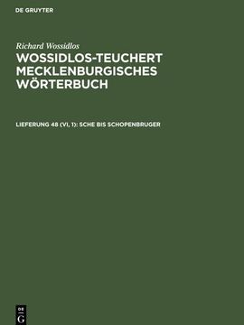 portada Sche bis Schopenbruger (en Alemán)