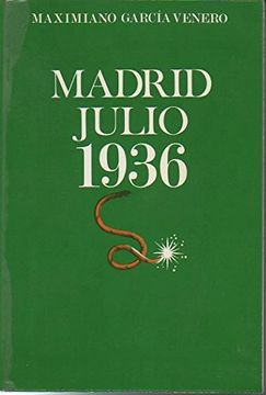 portada Madrid, Julio de 1936