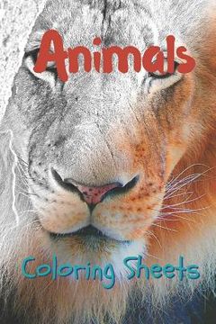 portada Animals Coloring Sheets: 30 Animals Drawings, Coloring Sheets Adults Relaxation, Coloring Book for Kids, for Girls, Volume 3