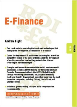 portada E-Finance: Finance 05.03 (en Inglés)