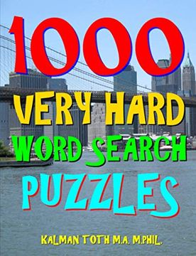 portada 1000 Very Hard Word Search Puzzles: Fun way to Improve Your iq 