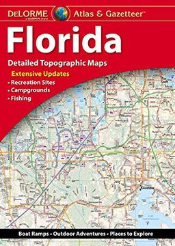 portada Delorme Atlas & Gazetteer: Florida (in English)