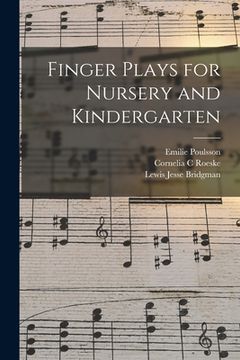 portada Finger Plays for Nursery and Kindergarten (en Inglés)
