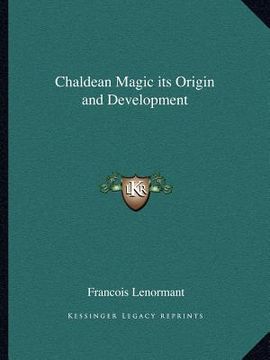 portada chaldean magic its origin and development