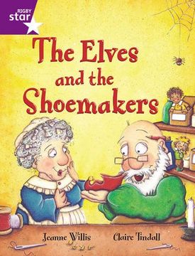portada Rigby Star Guided 2 Purple Level: The Elves and the Shoemaker Pupil Book (Single) (en Inglés)