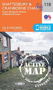 portada Shaftesbury, Cranbourne Chase, Poole, Wimbourne Minster and Blandford (OS Explorer Map)