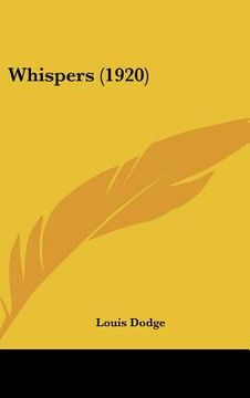 portada whispers (1920) (en Inglés)