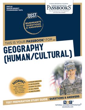portada Geography (Human/Cultural) (Dan-62): Passbooks Study Guide Volume 62 (en Inglés)
