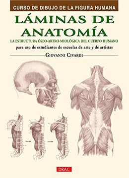 portada Láminas de Anatomía: La Estructura Óseo-Artro-Miológica del Cuerpo Humano