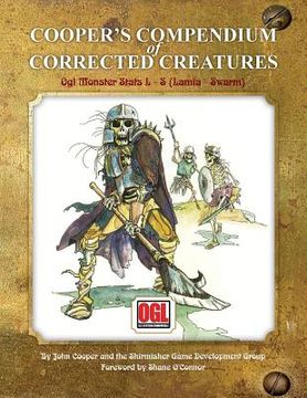 portada Cooper's Compendium of Corrected Creatures: OGL Monster Stats L - S (Lamia - Swarm) (en Inglés)