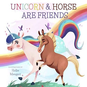 portada Unicorn and Horse are Friends (en Inglés)