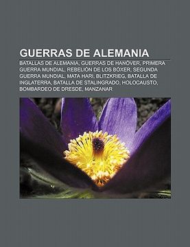 Libro Guerras De Alemania: Batallas De Alemania, Guerras De Han Ver ...