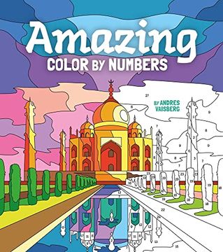 portada Amazing Color by Numbers (Sirius Creative Color by Numbers) (en Inglés)