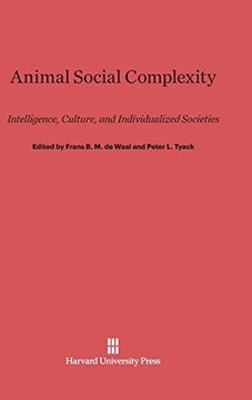 portada Animal Social Complexity (en Inglés)