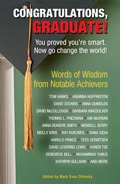 portada Congratulations, Graduate!: You Proved You're Smart. Now Go Change the World! (in English)